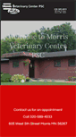 Mobile Screenshot of morrisvetcenter.com